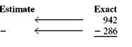 Estimate answer using front-end rounding. Then find the exact answer. (See Example.) Using Front-end Rounding to Estimate an Answer The graphic shows the top oil producing areas in the U.S. Notice that a lot of oil is produced offshore in the Gulf of Mexico. Apply front-end rounding to estimate total oil production from these areas. Quick TIP In front-end rounding, only one nonzero digit (first digit) remains. All digits to the right are zeros. Solution Oil consumption in the U.S. is about 7,000,000,000 barrels. The U.S. must buy the difference between what is consumed and what is produced in the U.S. It buys oil from Canada, Saudi Arabia and other oil exporting nations.