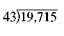 Divide this. (See Examples.) Dividing Whole Numbers To divide 1095 baseball cards evenly among 73 collectors, divide 1095 by 73 as follows. Since 73 is larger than 1 or 10, but smaller than 109, begin by dividing 73 into 109. There is one 73 in 109, so place 1 over the digit 9 in the dividend as shown. Then multiply 1 and 73. Subtract 73 from 109 to get 36. The next step is to bring down the 5 from the dividend, placing it next to the remainder 36. This gives the number 365. The divisor, 73, is then divided into 365 with a result of 5, which is placed to the right of the 1 in the quotient. Since 73 divides into 365 exactly 5 times, the final answer (quotient) is exactly 15. Check the answer by multiplying. Dividing with a Remainder in the Answer Divide 126 by 24. Express the remainder in each of the three forms.