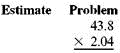 First estimate using front-end rounding and then multiply. (See Example.) Multiplying Decimals Multiply each of the following. (a) 8.34 × 4.2 (b).032 ×.07 SOLUTION (a) First multiply the given numbers as if they were whole numbers. There are two decimal places in 8.34 and one in 4.2. This means that there are 2 + 1=3 decimal places in the final answer. Find the final answer by starting at the right and counting three places to the left: 35.028 3 places to the left (b) Here, it is necessary to attach zeros at the left in the answer: