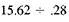 Divide this, and round your answer to the nearest thousandth. (See Examples.)      Dividing a Decimal by a Whole Numbe  Divide the following; then check using multiplication. (a) 27.52 ÷ 32 (b) 153.4 ÷ 8 SOLUTION  (a)      (b)      Dividing a Decimal by a Decimal  Divide and check the answers. (a) 17.6 ÷.25 (b) 5 ÷.42 SOLUTION  Quick TIP  For an answer that has been rounded, the check answer will not be exactly equal to the original dividend. (a)      (b)    