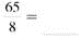Convert this improper fractions to mixed numbers, and write using lowest terms.