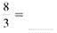 Convert the improper fractions to mixed or whole number and write in lowest terms. (See Examples.) Converting Improper Fractions to Mixed Numbers Convert the following improper fractions to mixed numbers. (a) (b) (c) SOLUTION (a) Convert to a mixed number by dividing 27 by 4. Therefore, (b) Divide 29 by 8 to convert to a mixed number. (c) Divide 42 by 7. Writing Fractions in Lowest Terms Write the following fractions in lowest terms. (a) (b) SOLUTION Look for a number that can be divided without a remainder into both the numerator and denominator. (a) Both 15 and 40 can be divided by 5. (b) Divide both numbers by 3.