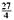 Convert the improper fractions to mixed or whole number and write in lowest terms. (See Examples.) Converting Improper Fractions to Mixed Numbers Convert the following improper fractions to mixed numbers. (a) (b) (c) SOLUTION (a) Convert to a mixed number by dividing 27 by 4. Therefore, (b) Divide 29 by 8 to convert to a mixed number. (c) Divide 42 by 7. Writing Fractions in Lowest Terms Write the following fractions in lowest terms. (a) (b) SOLUTION Look for a number that can be divided without a remainder into both the numerator and denominator. (a) Both 15 and 40 can be divided by 5. (b) Divide both numbers by 3.