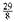 Convert the improper fractions to mixed or whole number and write in lowest terms. (See Examples.) Converting Improper Fractions to Mixed Numbers Convert the following improper fractions to mixed numbers. (a) (b) (c) SOLUTION (a) Convert to a mixed number by dividing 27 by 4. Therefore, (b) Divide 29 by 8 to convert to a mixed number. (c) Divide 42 by 7. Writing Fractions in Lowest Terms Write the following fractions in lowest terms. (a) (b) SOLUTION Look for a number that can be divided without a remainder into both the numerator and denominator. (a) Both 15 and 40 can be divided by 5. (b) Divide both numbers by 3.