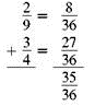 Add or subtract. Write answers in lowest terms. (See Examples.) Adding and Subtracting Unlike Fractions Add or subtract. (a) (b) SOLUTION (a) Inspection shows that the least common denominator is 8. Rewrite the fractions so each has a denominator of 8, then add. (b) The least common denominator is 40. Rewrite the fractions so each has a denominator of 40, then subtract. Adding and Subtracting Unlike Fractions Add or subtract. (a) (b) (c) SOLUTION First rewrite the fractions with a least common denominator. (a) (b) (c) All calculator solutions are shown using a basic calculator. The calculator solution to part (b) uses the fraction key on the calculator. Note : Refer to Appendix B for calculator basics.