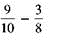 Add or subtract. Write answers in lowest terms. (See Examples.) Adding and Subtracting Unlike Fractions Add or subtract. (a) (b) SOLUTION (a) Inspection shows that the least common denominator is 8. Rewrite the fractions so each has a denominator of 8, then add. (b) The least common denominator is 40. Rewrite the fractions so each has a denominator of 40, then subtract. Adding and Subtracting Unlike Fractions Add or subtract. (a) (b) (c) SOLUTION First rewrite the fractions with a least common denominator. (a) (b) (c) All calculator solutions are shown using a basic calculator. The calculator solution to part (b) uses the fraction key on the calculator. Note : Refer to Appendix B for calculator basics.