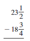Subtract. Write each answer in lowest terms. (See Example 3.)   