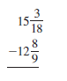 Subtract. Write each answer in lowest terms. (See Example 3.)