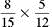 Multiply. Write each answer in lowest terms. (See Examples.)      Multiplying Common Fractions  Multiply. (a)      (b)      Quick TIP  When canceling, be certain that the numerator and the denominator are both divided by the same number. SOLUTION  Use cancellation in both of these problems. (a)      (b)      Multiplying Mixed Numbers  Multiply. (a)      (b)      Quick TIP  Be sure to change each mixed number to a fraction before multiplying. SOLUTION  (a)  2     1 (b)      The calculator solutionto part (b) uses the fraction key.     Multiplying a Mixed Number by a Whole Number  (a) Find the amount of uncooked oats needed if the preceding recipe for chocolate/oat-chip cookies is doubled (multiplied by 2).(b) How many cups of all-purpose flour are needed when the recipe is tripled (multiplied by 3)? SOLUTION  (a)      (b)    