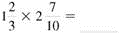 Multiply. Write each answer in lowest terms. (See Examples.)      Multiplying Common Fractions  Multiply. (a)      (b)      Quick TIP  When canceling, be certain that the numerator and the denominator are both divided by the same number. SOLUTION  Use cancellation in both of these problems. (a)      (b)      Multiplying Mixed Numbers  Multiply. (a)      (b)      Quick TIP  Be sure to change each mixed number to a fraction before multiplying. SOLUTION  (a)  2     1 (b)      The calculator solutionto part (b) uses the fraction key.     Multiplying a Mixed Number by a Whole Number  (a) Find the amount of uncooked oats needed if the preceding recipe for chocolate/oat-chip cookies is doubled (multiplied by 2).(b) How many cups of all-purpose flour are needed when the recipe is tripled (multiplied by 3)? SOLUTION  (a)      (b)    