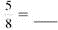 Convert this fractions to decimals. If a division does not come out evenly, round the answer to the nearest thousandth. (See Example.) Converting Fractions to Decimals Convert the following fractions to decimals. (a) (b) Decimal equivalents Quick TIP Do not use both a decimal and a fraction in the same number. SOLUTION (a) Convert to a decimal by dividing 1 by 8. Add trailing zeros after the 1 as needed. (b) Divide 2 by 3. The division continues without ending and has a repeating decimal, which is often written as. ,. , or. . It would be written as.67 when rounded to the nearest hundredth and as.667 when rounded to the nearest thousandth. The calculator solution to this example is
