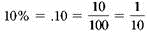 Write the following as decimals. (See Examples.) Writing Fractions as Percents A marketing manager is given the following data in fraction form and must change the data to percents. (a) (b) (c) SOLUTION First write each fraction as a decimal, and then write the decimal as a percent. (a) (b) (c) Writing Percents as Decimals To calculate some insurance claims, an insurance agent must change the following percents to decimals. (a) 35% (b) 50% (c) 325% (d) Quick.TIP Change any fraction part of a percent to a decimal before converting from a percent to a decimal. SOLUTION Move the decimal point two places to the left and drop the percent sign. (a).35 (b).5 (c) 3.25 (d).375 Writing Percents as Fractions Even though smoking is believed to account for 1 of every 5 deaths in the United States, more than 45 million Americans smoke. The bar chart shows the percent of people in each age group that smoke. Convert each percent to a fraction and reduce to lowest terms. SOLUTION Write each percent as a decimal and then as a fraction in lowest terms. (a) (b) (c) (d)