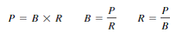 In the equation P = B × R , P = part , B = base , or whole, and R = rate , or percent. Use the following forms of the equation to solve the application problems. HOME PRICES In one city, the average selling price of a home increased 2.4 , or by $5088, compared to last year. Find the average selling price of a house last year.