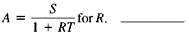 Solve the equation for the variable indicated.    