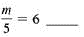 Solve this equation for the unknown.