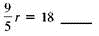 Solve this equation for the unknown.