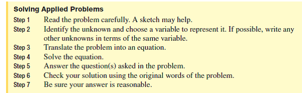 Solve the following application problems. Steps 1-7 are repeated here for your convenience- use them. Seventeen times a number, plus 5 equals 107. Find the number.__________