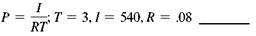 In this exercise a formula is given, along with the values of all but one of the variables in the formula. Find the value of the variable that is not given. Round to the nearest hundredth, if applicable.