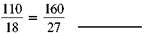 Decide whether the following proportion are true or false.