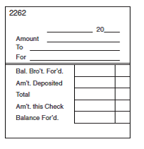 Complete the following three check stubs for Advertising Specialists. Find the balance forward at the bottom of each stub.      Deposits made: $1572 on Aug. 7, $10,000 on Aug. 10.   