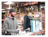 CREDIT-CARD DEPOSITS Jay Jenkins owns Campus Bicycle Shop near a college campus. The shop sells new and used bicycle parts and does a major portion of its business in adjustments and repairs. The following credit-card charges and credits took place during a recent period. Find the amount of the credit given to Campus Bicycle Shop after the fee is subtracted. __________