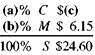 To help you review, the numbers in brackets show the section in which the topic was discussed. Solve for (a), (b), and (c).