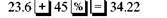 Solve for the missing numbers. Markup is based on cost. Round dollar amounts to the nearest cent. (See Examples.) Using the Basic Markup Formula REI received three different types of snowshoes in one shipment. Use the basic markup formula to find the unknown for each of the following. (a) (b) (c) SOLUTION CASE IN POINT (a) (b) (c) Solving for Percent of Markup on Cost The manager of a discount store bought hiking boots manufactured in Mexico for $60 and plans to sell them for $81 a pair. Find the percent of markup based on cost. SOLUTION Set up the problem using the table form given earlier. Since this problem is related to markup based on cost, cost is the base, or 100%. All other percents must be in terms of cost. Find the unknown values as follows. The following table shows that the markup based on cost is 35% and that the selling price is 135% of cost. The calculator solution to the first part of this example is as follows. Note: Refer to Appendix B for calculator basics. Finding Cost When Cost Is Base Olympic Sports places a markup on a 50-lb iron barbell set of $16, which is 50, based on cost. Find the cost and the selling price. Quick TIP It is important to first find the base (the cost in this problem) and then find the other values in the table. SOLUTION Set up the table using the fact that the markup of 50, based on cost is $16. Cost is the base, or 100%. Cost is not known. Find the cost using the fact that markup of $16 is 50% of cost. Divide both sides of the equation by.5 to find Complete the table by adding the percent and dollar columns to find the totals. The weight set costs the retailer $32 and is marked up by $16. The selling price of $48 is 150% of the cost of $32. Finding the Markup and the Selling Price Find the markup and the selling price for an Adidas hooded sweatshirt if the cost is $23.60 and the markup is 45% of cost. SOLUTION Use the information given to set up the problem. The percent column totals to 145%. Use the basic percent equation to find the following. The selling price can be found either by adding the cost of $23.60 to the markup of $10.62, or as follows: The table shows that the selling price of the hooded sweatshirt is $34.22. This calculator solution uses the percent add-on feature found on many calculators. Finding Cost When Cost Is Base REI sells a lightweight down sleeping bag rated for very cold weather for $308. If the markup on cost is 40%, find the amount that REI pays for one sleeping bag. Then find the markup. SOLUTION CASE IN POINT The cost is 100% and the markup is 40%, so the selling price is 140% of cost. : is important to notice that the base is not known in this example. So, use the basic percent quation to find the base or think through it as follows: So, the sleeping bag cost $220. Finally, markup = selling price ? cost. All values are given in the table. Check the answer by making sure that both column totals are correct. Finding the Cost and the Markup The retail price of a 50-inch portable basketball system is $549.99. The retailer has operating expenses of 29.5% and wants a 5.5% profit, both based on cost, on this item. First find the total percent of markup on cost; then find cost and markup. Quick TIP Remember, when calculating markup on cost, cost is always the base and 100% always goes next to cost. SOLUTION Add operating expense and profit percents to find the percent markup on cost required by the retailer. Now set the problem up in the table form. The final table is shown. The cost is $407.40 and the markup is $142.59.
