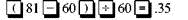 Find the missing numbers. Round rates to the nearest tenth of a percent and dollar amounts to the nearest cent. (See Examples.) Using the Basic Markup Formula REI received three different types of snowshoes in one shipment. Use the basic markup formula to find the unknown for each of the following. (a) (b) (c) SOLUTION CASE IN POINT (a) (b) (c) Solving for Percent of Markup on Cost The manager of a discount store bought hiking boots manufactured in Mexico for $60 and plans to sell them for $81 a pair. Find the percent of markup based on cost. SOLUTION Set up the problem using the table form given earlier. Since this problem is related to markup based on cost, cost is the base, or 100%. All other percents must be in terms of cost. Find the unknown values as follows. The following table shows that the markup based on cost is 35% and that the selling price is 135% of cost. The calculator solution to the first part of this example is as follows. Note: Refer to Appendix B for calculator basics. Finding Cost When Cost Is Base Olympic Sports places a markup on a 50-lb iron barbell set of $16, which is 50, based on cost. Find the cost and the selling price. Quick TIP It is important to first find the base (the cost in this problem) and then find the other values in the table. SOLUTION Set up the table using the fact that the markup of 50, based on cost is $16. Cost is the base, or 100%. Cost is not known. Find the cost using the fact that markup of $16 is 50% of cost. Divide both sides of the equation by.5 to find Complete the table by adding the percent and dollar columns to find the totals. The weight set costs the retailer $32 and is marked up by $16. The selling price of $48 is 150% of the cost of $32. Finding the Markup and the Selling Price Find the markup and the selling price for an Adidas hooded sweatshirt if the cost is $23.60 and the markup is 45% of cost. SOLUTION Use the information given to set up the problem. The percent column totals to 145%. Use the basic percent equation to find the following. The selling price can be found either by adding the cost of $23.60 to the markup of $10.62, or as follows: The table shows that the selling price of the hooded sweatshirt is $34.22. This calculator solution uses the percent add-on feature found on many calculators. Finding Cost When Cost Is Base REI sells a lightweight down sleeping bag rated for very cold weather for $308. If the markup on cost is 40%, find the amount that REI pays for one sleeping bag. Then find the markup. SOLUTION CASE IN POINT The cost is 100% and the markup is 40%, so the selling price is 140% of cost. : is important to notice that the base is not known in this example. So, use the basic percent quation to find the base or think through it as follows: So, the sleeping bag cost $220. Finally, markup = selling price ? cost. All values are given in the table. Check the answer by making sure that both column totals are correct. Finding the Cost and the Markup The retail price of a 50-inch portable basketball system is $549.99. The retailer has operating expenses of 29.5% and wants a 5.5% profit, both based on cost, on this item. First find the total percent of markup on cost; then find cost and markup. Quick TIP Remember, when calculating markup on cost, cost is always the base and 100% always goes next to cost. SOLUTION Add operating expense and profit percents to find the percent markup on cost required by the retailer. Now set the problem up in the table form. The final table is shown. The cost is $407.40 and the markup is $142.59.
