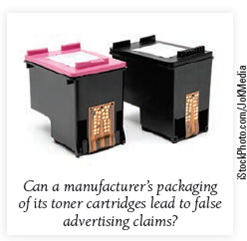 Lexmark International, Inc. v. Static Control Components, Inc. United States Supreme Court, __ U.S. __, 134 S.Ct. 1377, 188 L.Ed.2d 392 (2014). FACTS Lexmark International, Inc., sells the only style of toner cartridges that work with the company's laser printers. Other businesses-known as remanufacturers-acquire and refurbish used Lexmark cartridges to sell in competition with the cartridges sold by Lexmark. To deter remanufacturing, Lexmark introduced a program that gave customers a 20-percent discount on new toner cartridges if they agreed to return the empty cartridges to Lexmark. Static Control Components, Inc., makes and sells components for the remanufactured cartridges, including microchips that mimic the chips in Lexmark's cartridges. Lexmark released ads that claimed Static Control's microchips illegally infringed Lexmark's patents. Lexmark then filed a suit in a federal district court against Static Control, alleging violations of intellectual property law. Static Control counterclaimed, alleging that Lexmark engaged in false advertising in violation of the Lanham Act. The court dismissed the counterclaim. On Static Control's appeal, the U.S. Court of Appeals for the Sixth Circuit reversed the dismissal. Lexmark appealed to the United States Supreme Court. ISSUE Did Static Control adequately plead the elements of a cause of action under the Lanham Act for false advertising DECISION Yes. The United States Supreme Court affirmed the lower court's ruling. The Supreme Court's decision clarified that businesses do not need to be direct competitors to bring an action for false advertising under the act. REASON A cause of action for false advertising under the Lanham Act extends to plaintiffs whose interests fall within the zone of interests protected by the law. To establish a claim, a plaintiff must allege an injury to a commercial interest in reputation or sales. The injury must have been proximately caused by a violation of the statute, which can be shown by a loss in business reputation or sales that directly flows from the defendant's false advertising. Under these principles, Static Control fell within the class of plaintiffs who can sue under the Lanham Act. Static Control alleged injuries consisting of lost sales and damage to its business reputation by Lexmark's advertising. Static Control also alleged that the injuries were proximately caused by the ads. The misrepresentations included Lexmark's assertion that Static Control's business was illegal. And because Static Control's microchips were necessary for, and had no other use than, refurbishing Lexmark's cartridges, any false advertising that reduced the remanufacturers' business also injured Static Control. WHAT IF THE FACTS WERE DIFFERENT Suppose that Lexmark had issued a retraction of its ad claims before this case reached the Supreme Court. Would the outcome have been different Discuss.