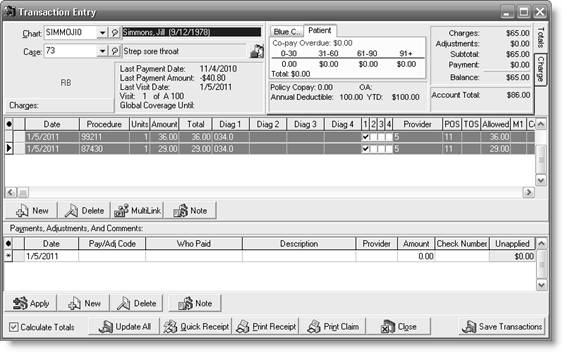 a Luther Jackson Transaction Entry dialog box b Jill Simmons Transaction Entry dialog box c Nancy Stern Transaction Entry dialog box d Debra Syzmanski Transaction Entry dialog box e Sheila Giles Transaction Entry dialog box f Pauline Battistuta Transaction Entry dialog box