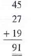 Add the following numbers.