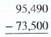 Subtract the following numbers.