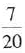 Raise the following fractions to higher terms as indicated. to eightieths
