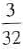 Raise the following fractions to higher terms as indicated. to sixty-fourths