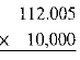 Multiply the following numbers.    