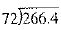 Divide the following numbers. Round to hundredths when necessary.