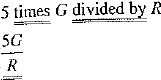 For the following statements, underline the key words and translate into expressions.