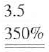 Convert the following decimals or whole numbers to percents.    