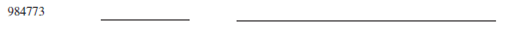 Read and write the following whole numbers in numerical and word form.
