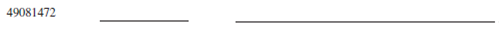 Read and write the following whole numbers in numerical and word form.        