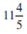 Convert the following mixed numbers to improper fractions.
