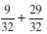 Add the following fractions and reduce to lowest terms.
