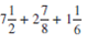 Add the following fractions and reduce to lowest terms.