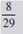 Convert the following fractions to decimals. Round the quotients to hundredths.