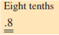 Write the following numbers in numerical form.