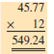 Multiply the following numbers.