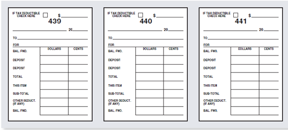 You have just received a check. Your account number is #099-506-8. Write the following endorsements in the space provided below and identify what type they are. From the following information, complete the three check stubs on page 103 in proper form. a. Starting balance $265.73. b. February 12, 20xx, check #439 in the amount of $175.05 to The Fidelity Bank for a car payment. c. February 15, deposit of $377.10. d. February 18, check #440 in the amount of $149.88 to Apex Fitness Equipment for a set of dumbbells. e. February 22, deposit of $570.00. f. February 27, check #441 in the amount of $23.40 to Royalty Cleaners for dry cleaning. g. March 3, debit card purchase-tires, $225.10.