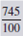 Convert each of the following fractions or mixed numbers to percents.