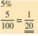 Convert the following percents to reduced fractions, mixed numbers, or whole numbers.