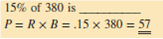 Solve the following for the portion. Round to hundredths when necessary.